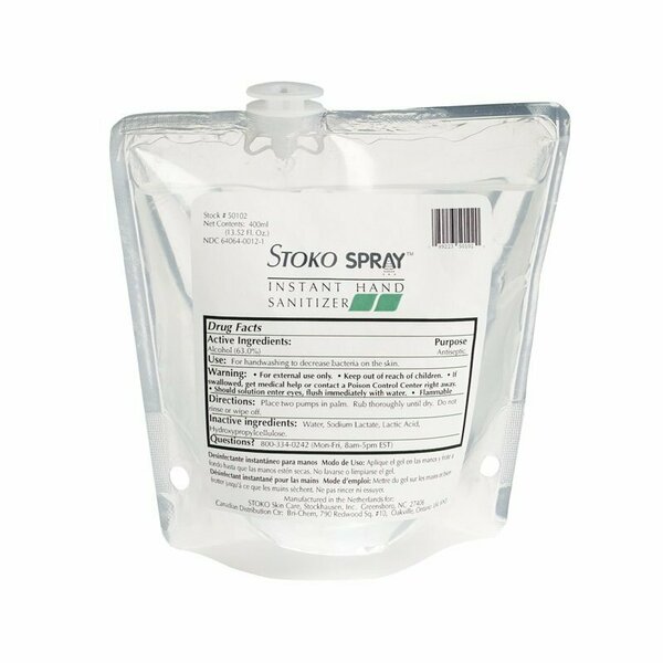 Sc Johnson PN55010212 Professional Spray 400ml Instant Hand Sanitizer, 12PK 50102-12